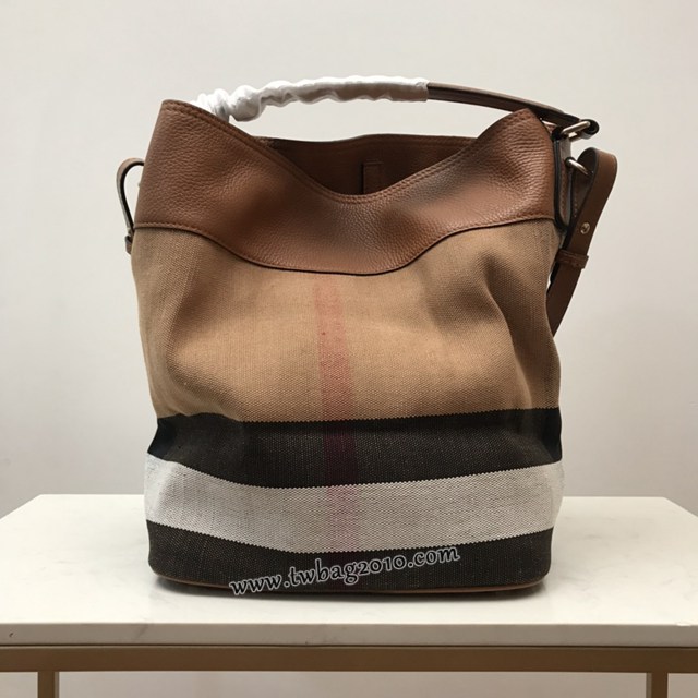 Burberry專門店新款艾仕貝手袋 巴寶莉標誌性水桶包肩背女包 yxb1516